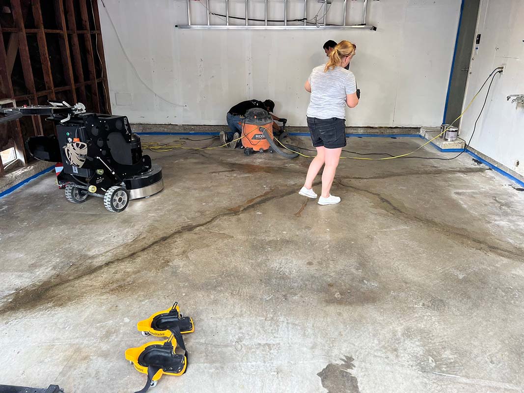 Installing Epoxy Floor